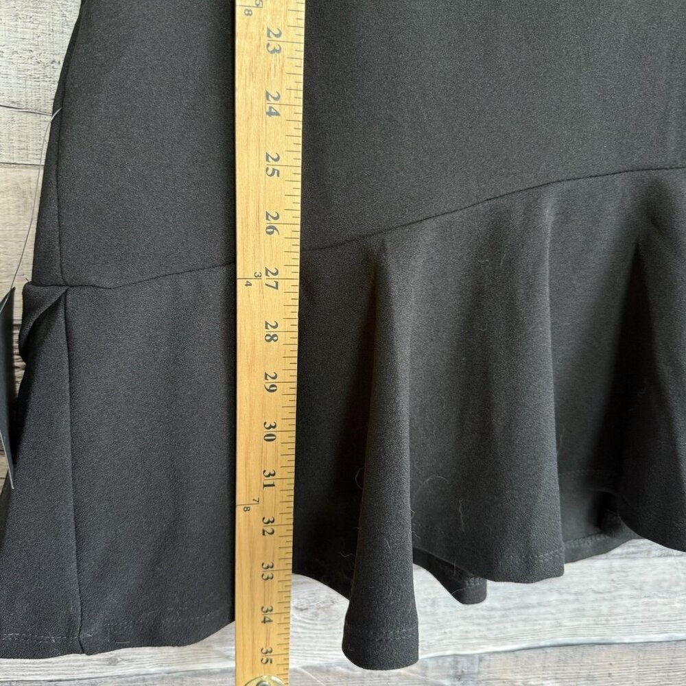 Lulus Dress One Shoulder Mini Dress Black Womens Size Medium NWT - Picture 5 of 10